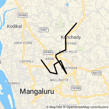 14A route map