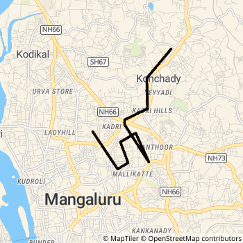 14B route map