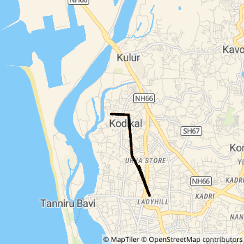 1C route map