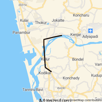 2D route map