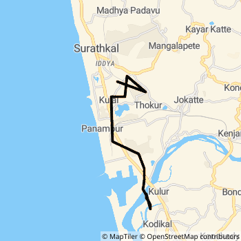 45B route map