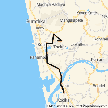 45E route map