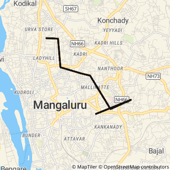 61 route map