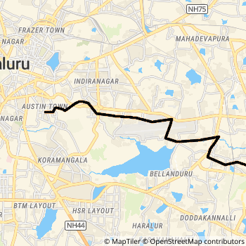 327H route map
