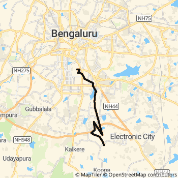 344A route map