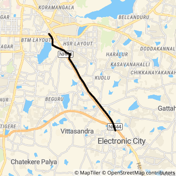 350J route map