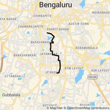 364A route map