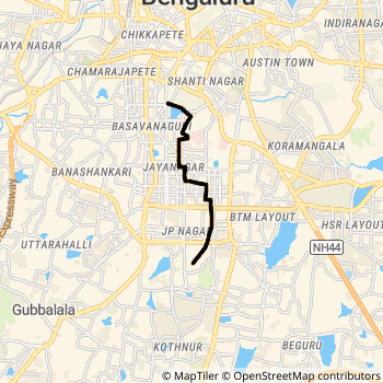 364H route map