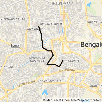 70 route map