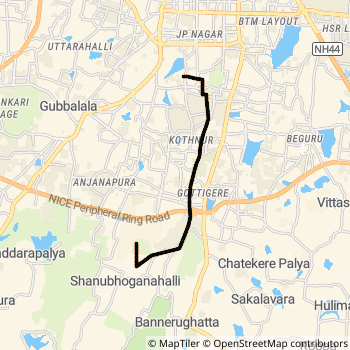 AS16 route map