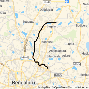BIAS4 route map