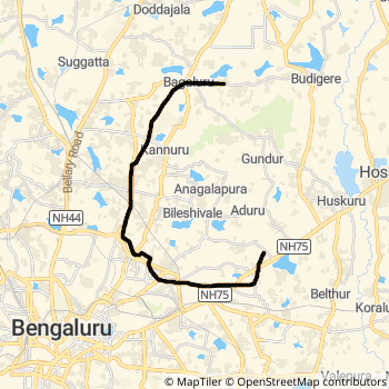 BIAS6 route map