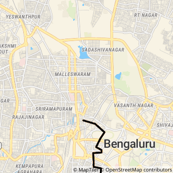 J18 route map