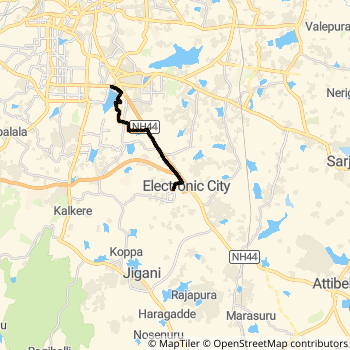 V356Q route map