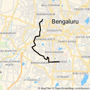 203 route map