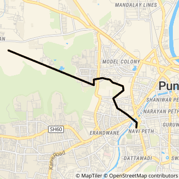 90P route map