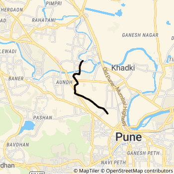 113B route map