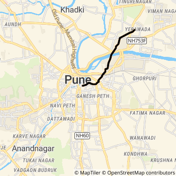 158 route map