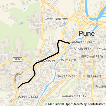 83 route map