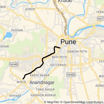 85K route map