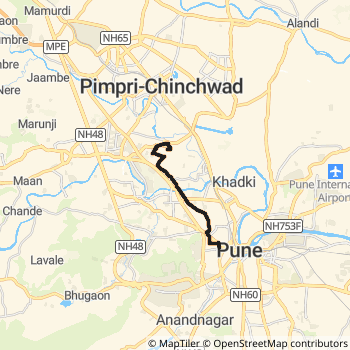 354 route map