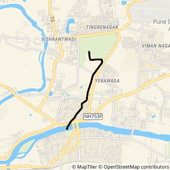134 route map