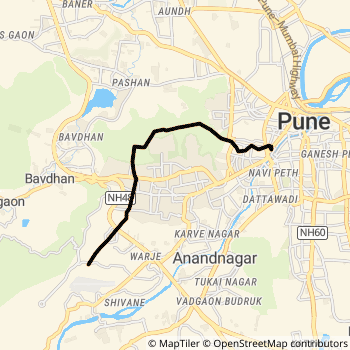 145 route map