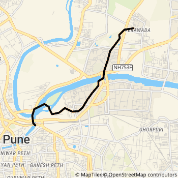 158B route map