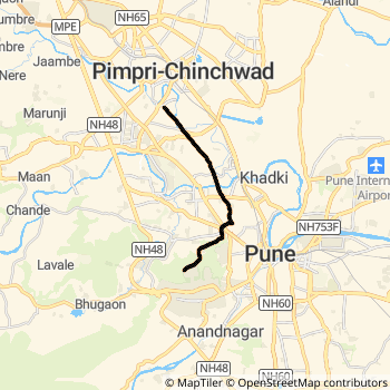 281 route map