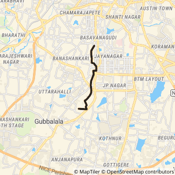 215X route map