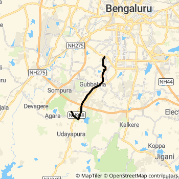 216B route map
