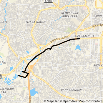 225K route map