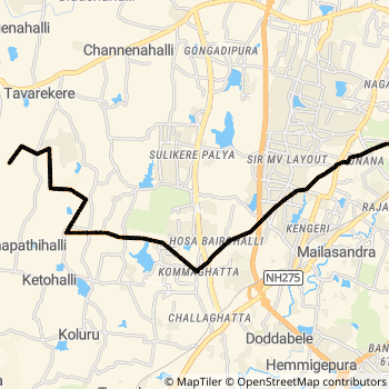 227X route map