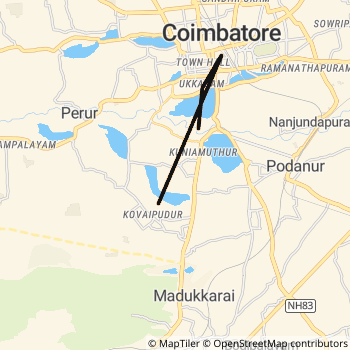 3K route map
