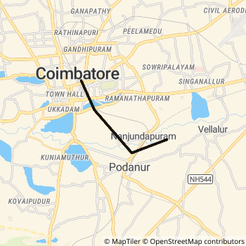19A route map