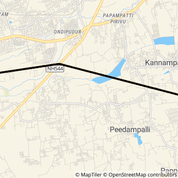 105K route map