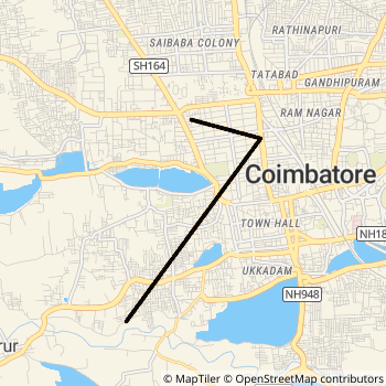 25 route map