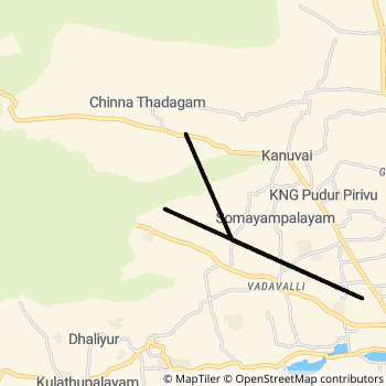 S26 route map