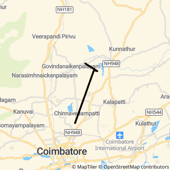 57 route map