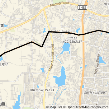 243K route map